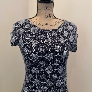 LOFT Floral Mini Dress